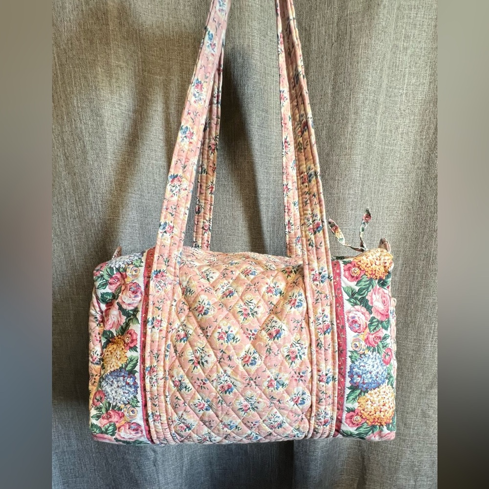 Vintage Vera Bradley Floral Quilted Women's Bag